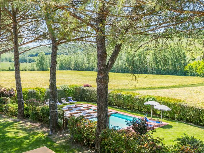 Gîte pour 6 personnes, avec jardin ainsi que terrasse et vue à Montespertoli - 2