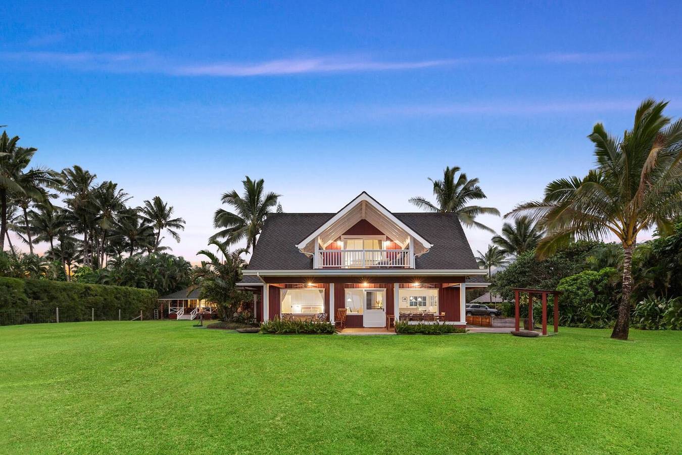The Red House in Hanalei in Hanalei, Napali Coast