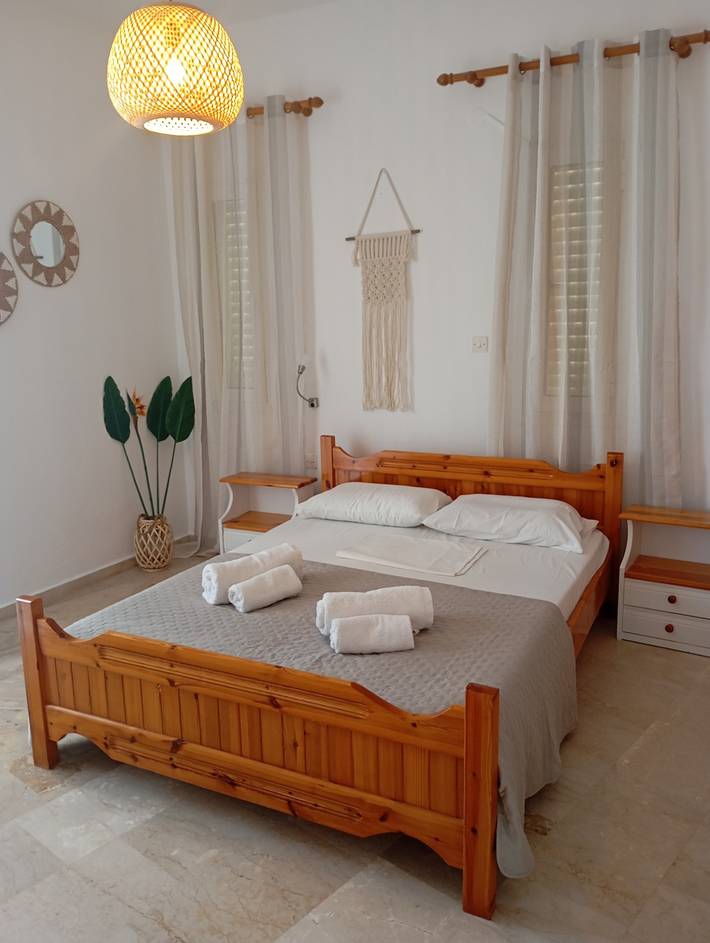 Gîte pour 4 personnes, avec balcon/terrasse dans Makri Gialos