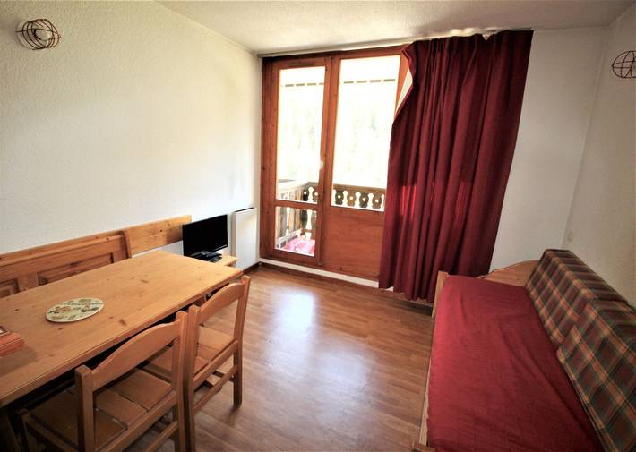 Studio pour 3 personnes, avec balcon/terrasse