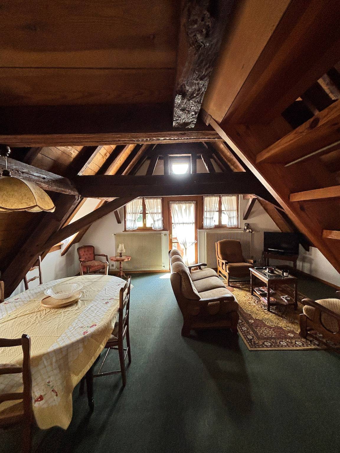 Gîte « Hanzel » avec terrasse partagée, jardin commun et Wi-Fi in CP de Minversheim, Bossendorf (Alsace)