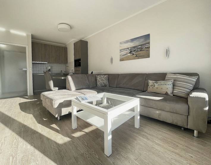Ferienwohnung für 3 Personen, mit Sauna und Balkon sowie Pool - 1