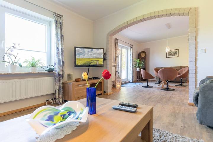 Ganze Wohnung, Urlaub auf dem Ferienhof Wisch für bis zu 6 Personen in Wisch (Schleswig-Holstein), Eider-Treene-Sorge