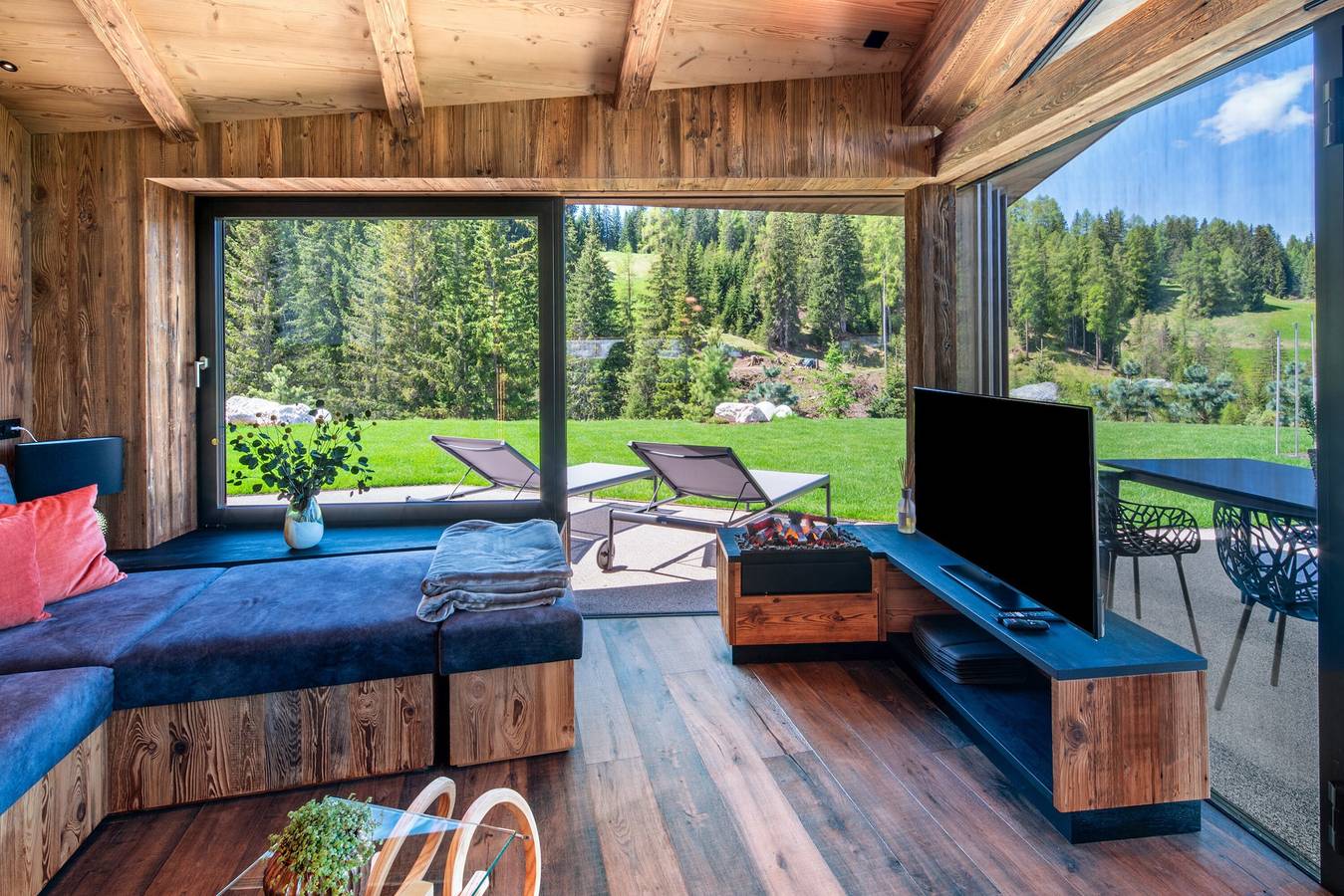 Chalet 'Ski' mit Bergblick, privater Terrasse und Wi-Fi in Wolkenstein, Dolomiti Superski