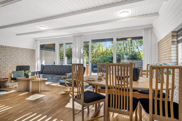 Cozy holiday home for 6 people with wilderness bath in Limfjord in Nordjütland