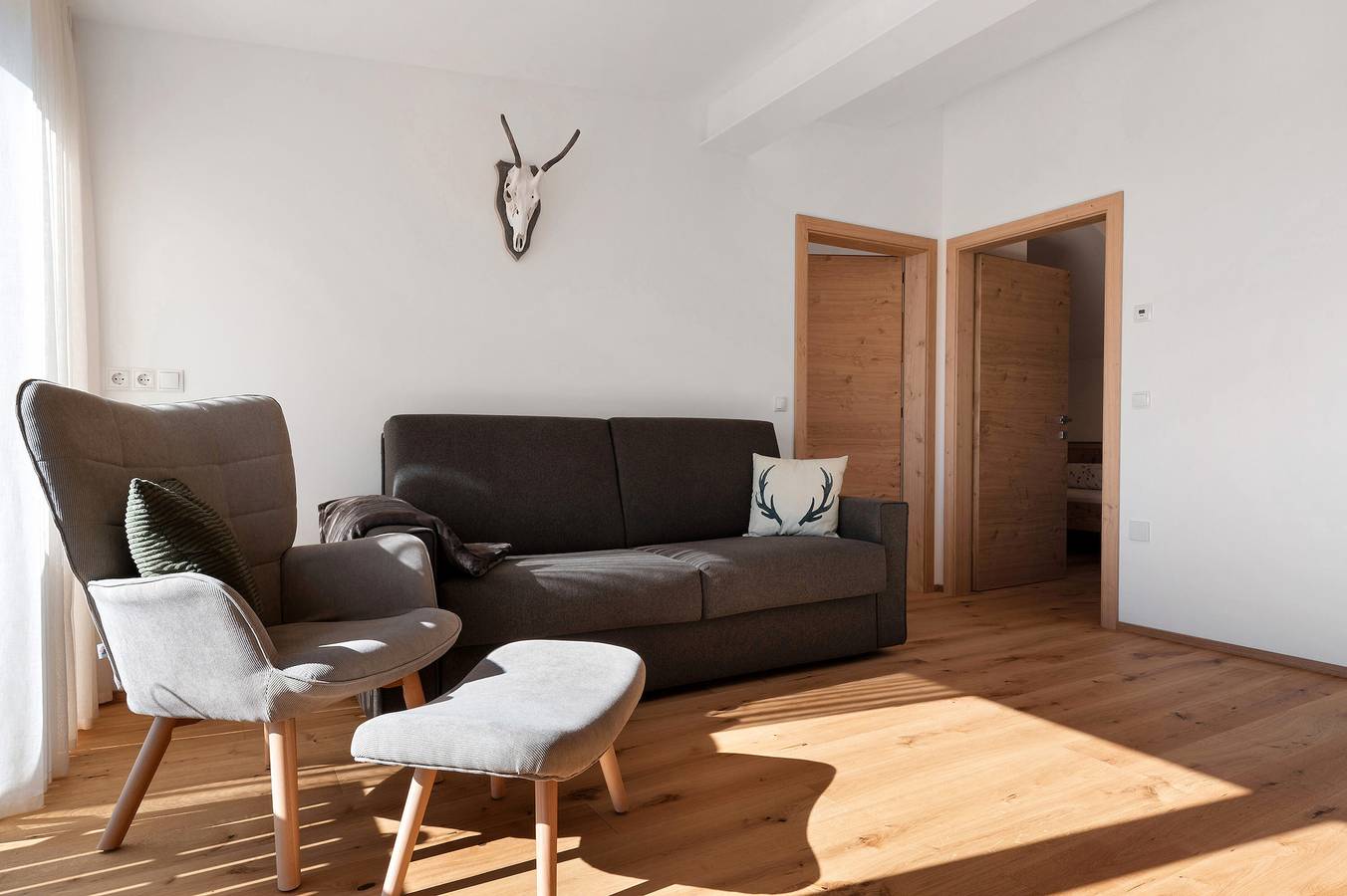 Entire apartment, Apartment 'Stodlzauber' with Mountain View, Shared Garden and Wi-Fi in Ritten, Sarntal Alps