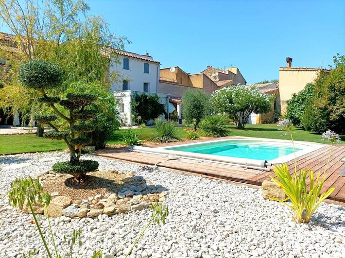 Maison de vacances pour 5 personnes, avec piscine ainsi que jardin et vue