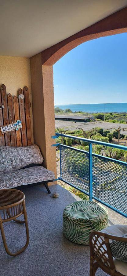 Ganze Wohnung, Appartement front de mer et terrasse in Vias Plage, Vias