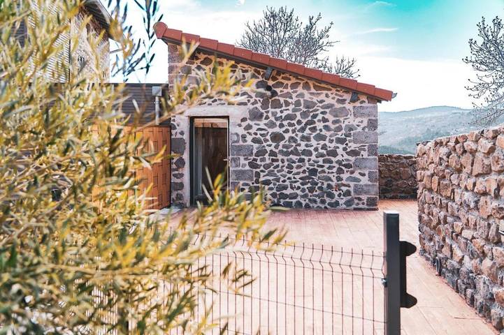 Maison de vacances pour 2 personnes, avec terrasse et vue