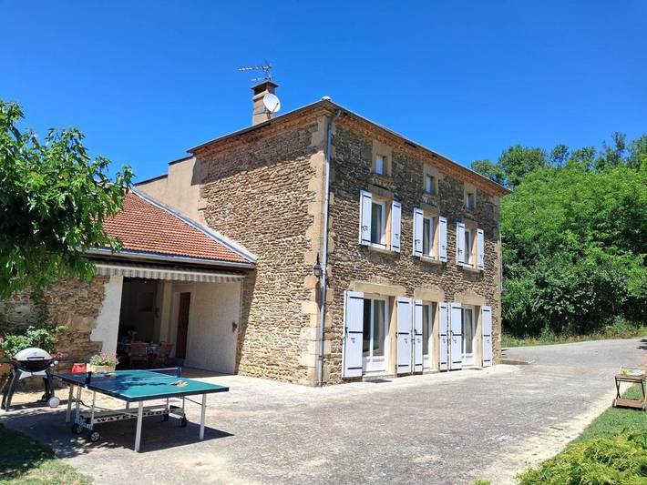 Maison de vacances pour 14 personnes, avec Terrasse ainsi que Jardin et Vue