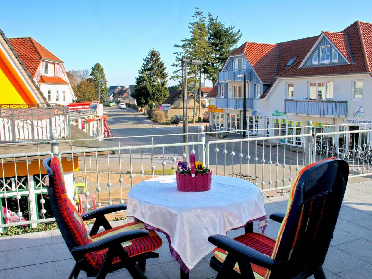 Appartement de vacances entier, Ostseeoase Zingst - Apartment / Zimmer, mit Balkon, max. 2 Personen in Zingst, Péninsule Fischland-Darss-Zingst