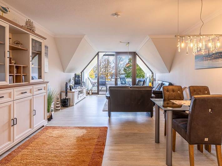 Ferienwohnung für 4 Personen, mit Balkon in der Lübeck