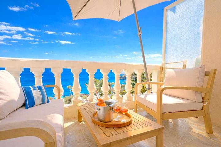 Appartement de vacances pour 2 personnes, avec balcon et vue