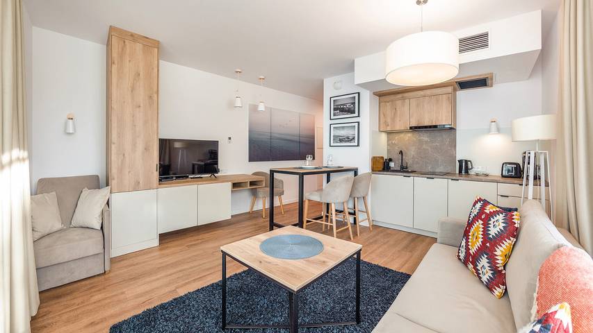 Ferienwohnung für 3 Personen, mit Sauna und Terrasse in Mielno - 4