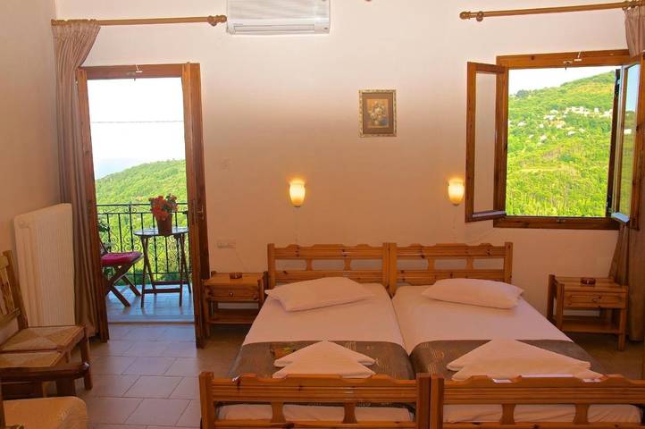 Maison d’hôte pour 3 personnes, avec Balcon et Vue