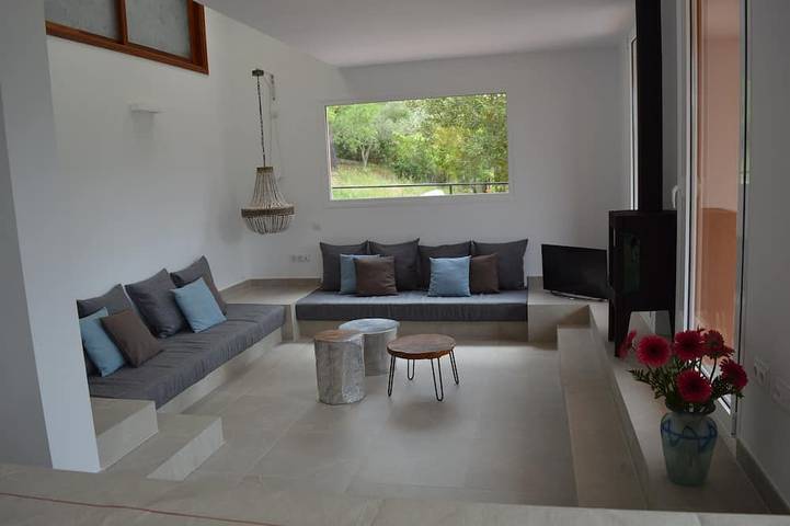 Villa de Lujo con piscina y vistas a la Sierra Tramuntana a 15' de la playa in Campanet, Interior de Mallorca