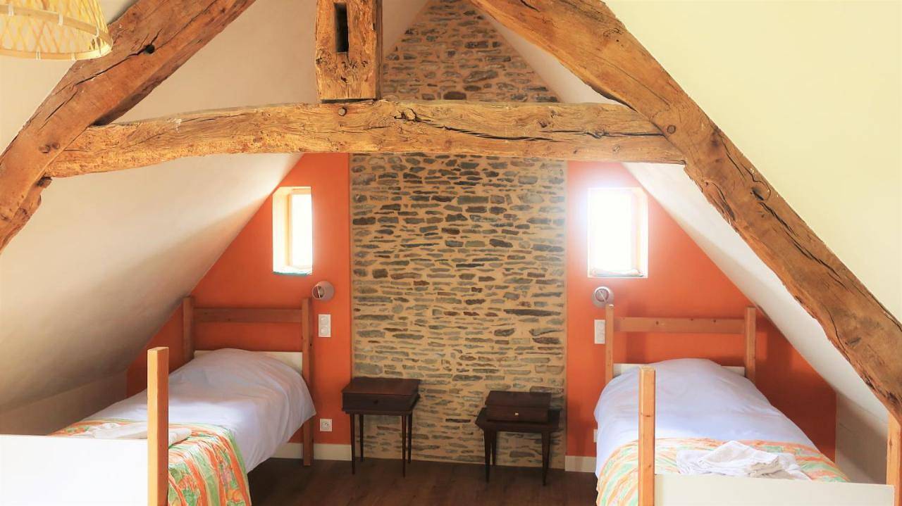 Double or Twin Room with Garden View in Pontorson, Région d'Avranches