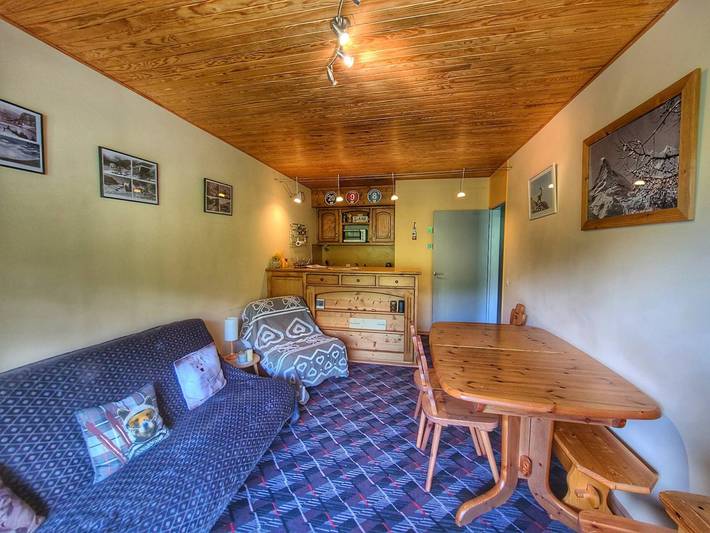 Gîte pour 6 personnes, avec Balcon et Terrasse à Magland