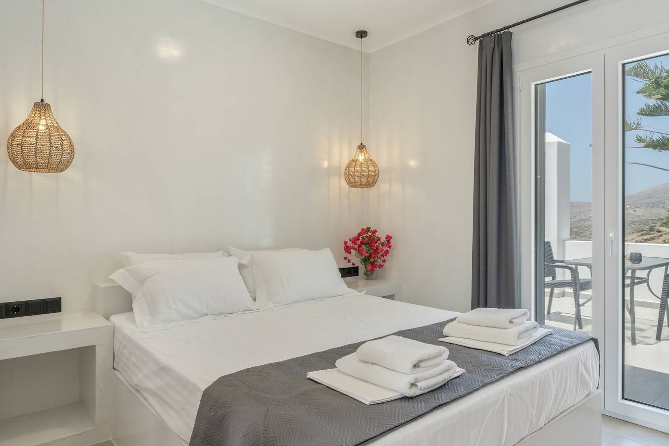 Hel enrumslägenhet, Studio '1 Superior' with Sea View, Wi-Fi and Air Conditioning in Chora (Ios), Ios