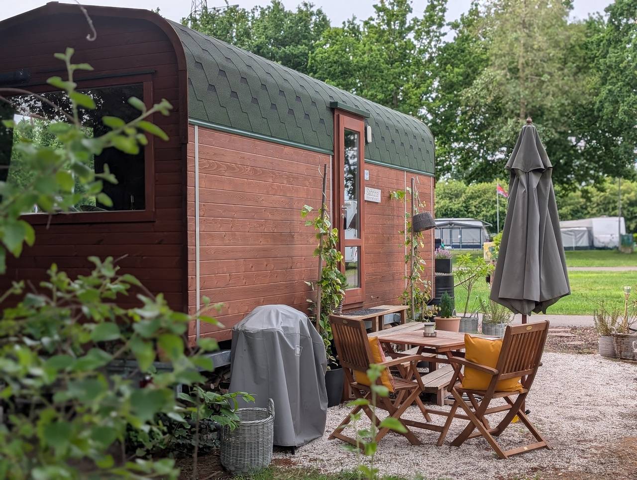 Tinyhouse Sabrina in Papenburg, Nordseeküste