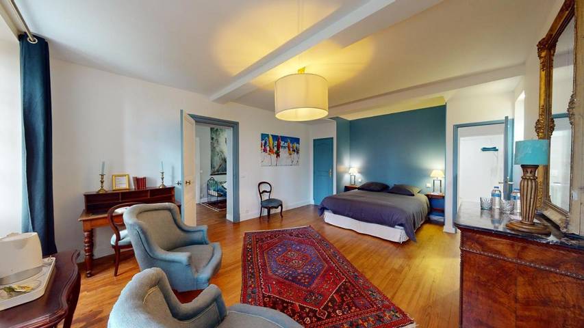 Chambre d’hôte pour 18 personnes, avec jardin et piscine ainsi que vue et terrasse dans Haute-Garonne - 4