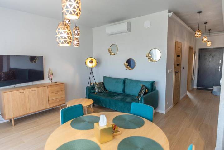 Ferienwohnung für 4 Personen, mit Garten und Sauna in Ustka