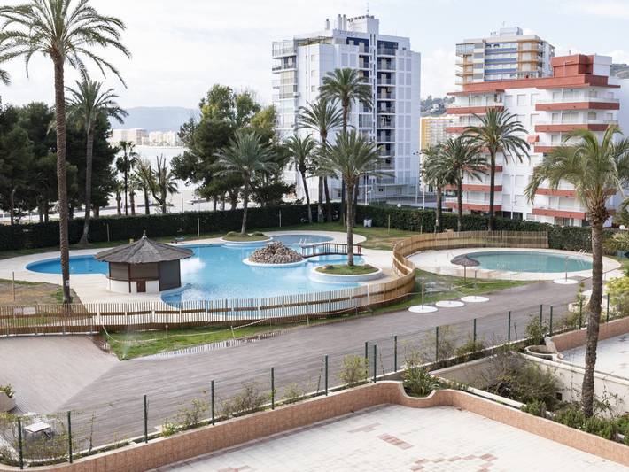 Ganze Wohnung, Meerblick-Apartment mit Pool und Terrasse in Cullera in Platja de Sant Antoni (Cullera), Cullera