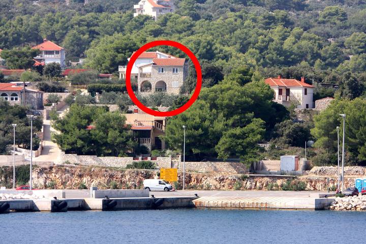Ganze Wohnung, 2-Zimmer-Ferienwohnung mit Terrasse und Meerblick Rogac, Solta A-5183-a in Šolta (Split-Dalmatien), Rogac