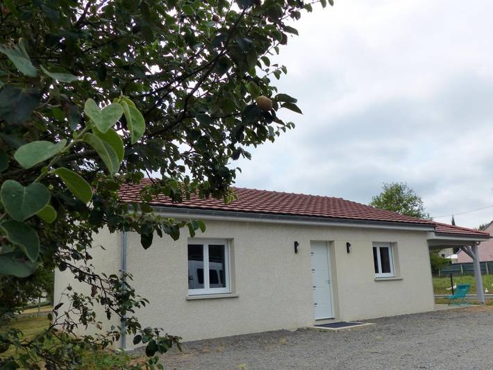 Gîte pour 4 personnes, avec jardin