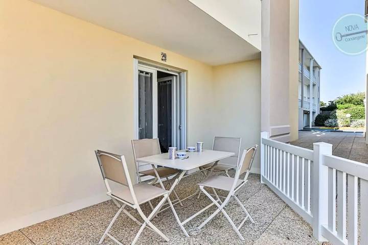 Appartement de vacances pour 4 personnes, avec terrasse, animaux acceptés