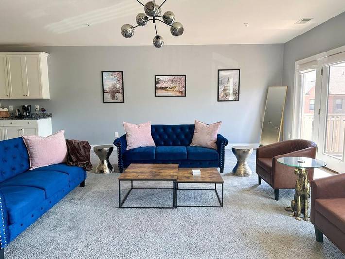 Chalet para 8 personas, con vistas y balcón en Virginia