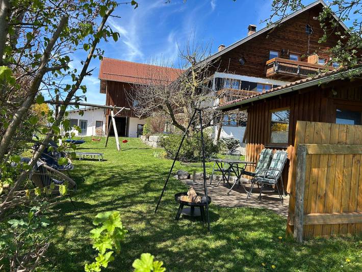 Ferienwohnung für 4 Personen, mit Balkon und Terrasse sowie Garten in Seeg - 3