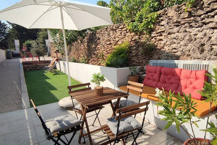 Maison de vacances pour 3 personnes, avec terrasse et jardin