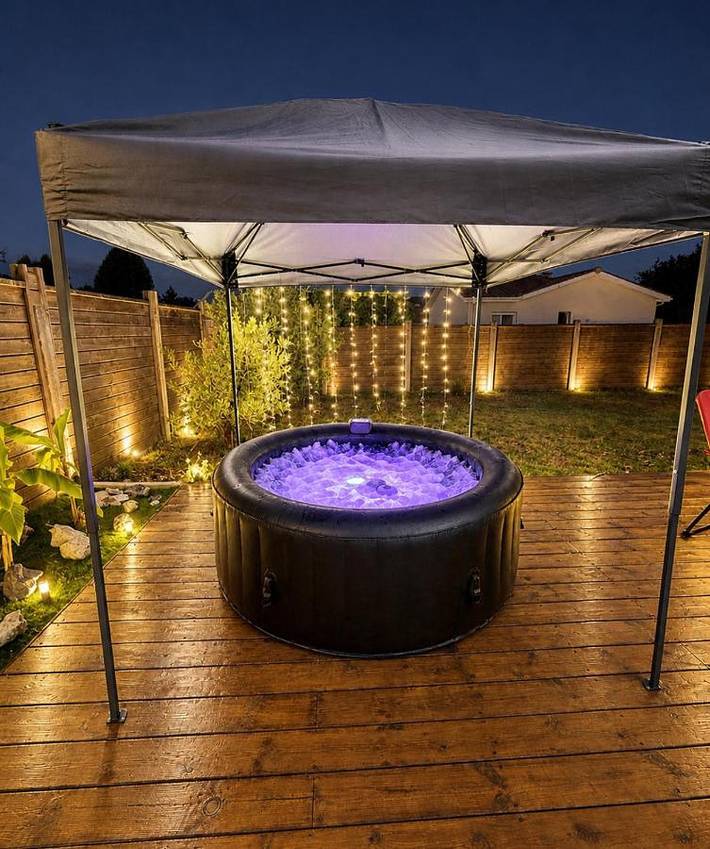 Location de vacances pour 6 personnes, avec piscine ainsi que jacuzzi et jardin à Saint-Jean-d'Illac - 2