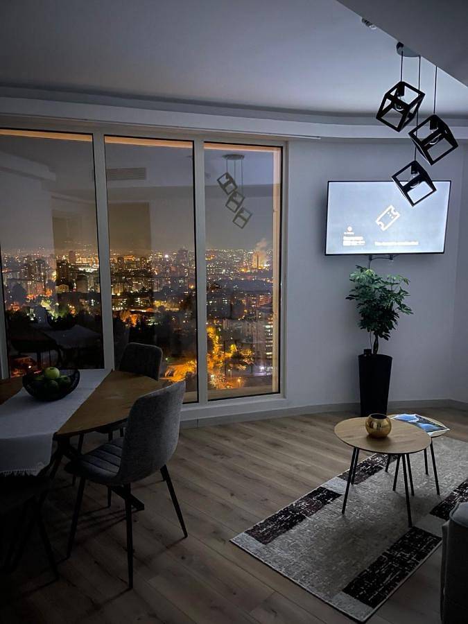 Appartement de vacances pour 3 personnes, avec Balcon et Terrasse ainsi que Sauna et Vue