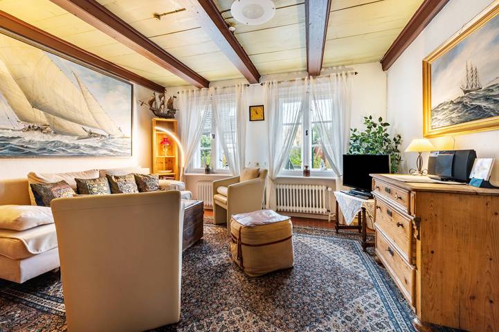 Ganze Wohnung, Apartment 'Scharhörn' mit gemeinsamer Terrasse, gemeinsamem Garten und Wlan in Döse, Cuxhaven