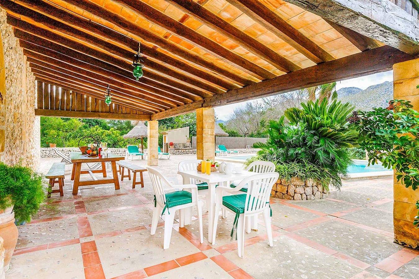 Finca 'Can Vich' mit privatem Pool, Wlan und Klimaanlage in Pollença, Mallorca Norden