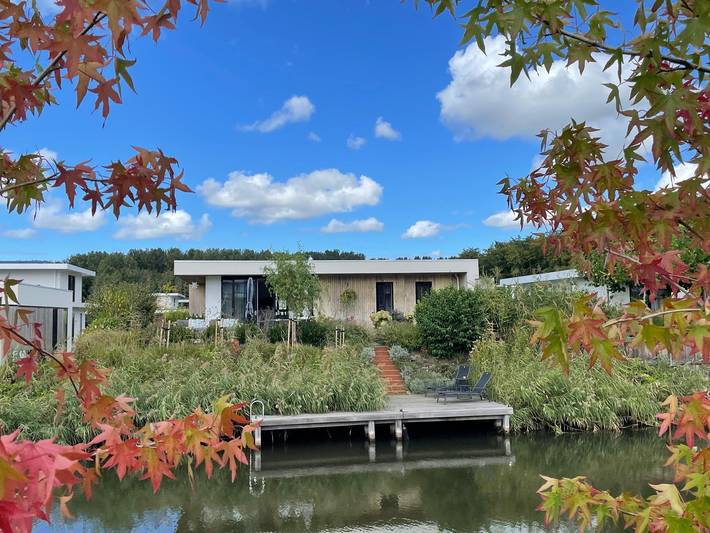Maison de vacances pour 4 personnes, avec terrasse ainsi que vue sur le lac et jardin - 1