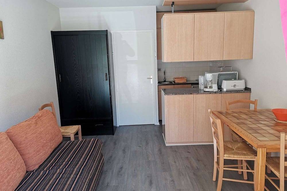 Appartement entier, Studio Cabine 4 Pers - Pied des Pistes - Parking - Animaux Autorisés in La Mongie, Bagnères-de-Bigorre