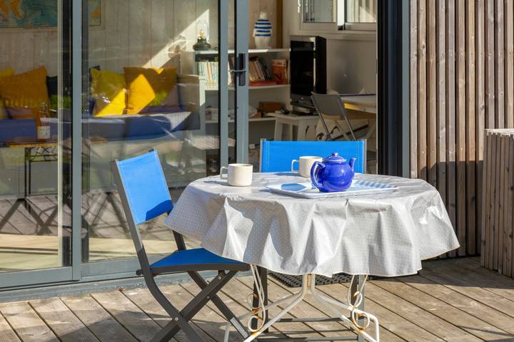 Maison de vacances pour 2 personnes, avec Jardin