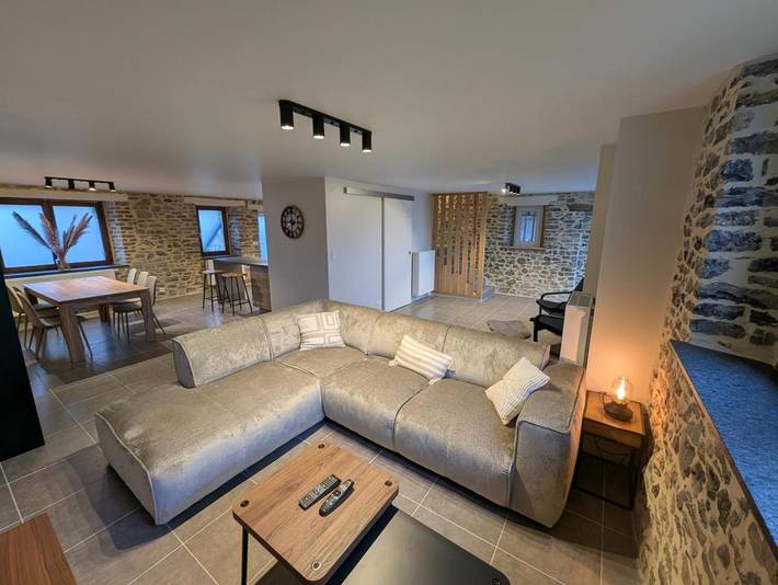 Location de vacances pour 8 personnes, avec jardin ainsi que terrasse et vue, animaux acceptés à Baelen