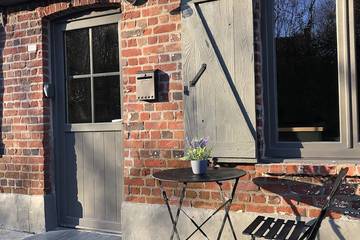 Gîte pour 5 personnes, avec terrasse et jardin à Boeschepe
