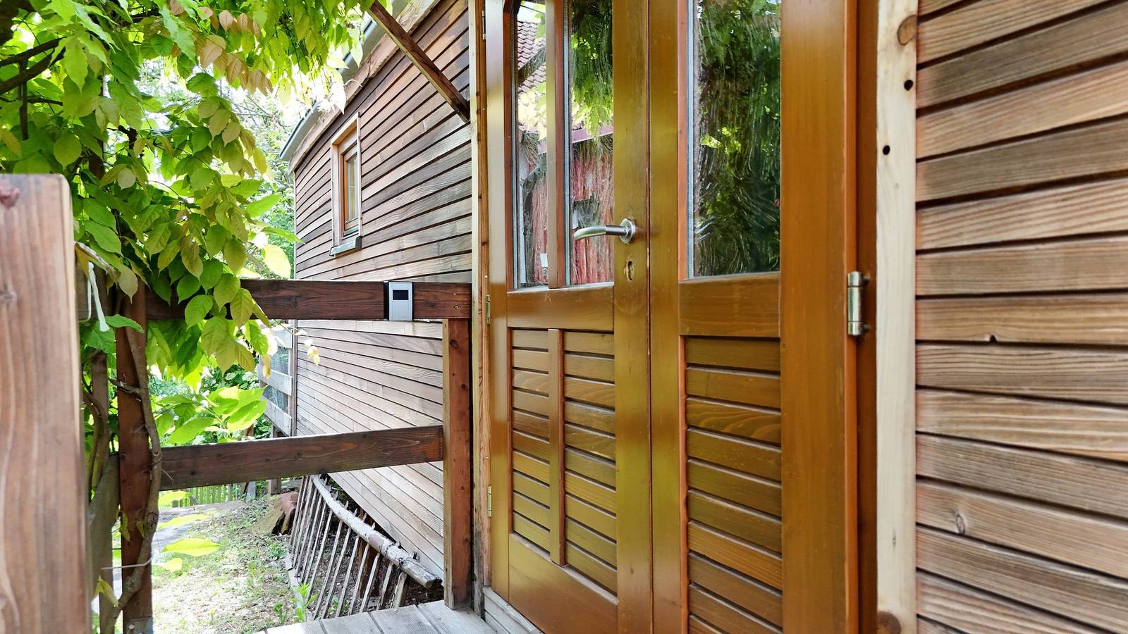Ganze Ferienwohnung, Tiny Home „Pfälzer Zirkuswagen“ mit privater Terrasse und Wlan in Ranschbach, Trifelsland