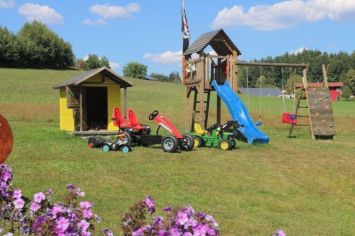 Ferienwohnungen Penzkofer ***** - Ferienwohnung Hirschenstein (43qm) für 4 Personen mit Balkon in Viechtach, Ostbayern