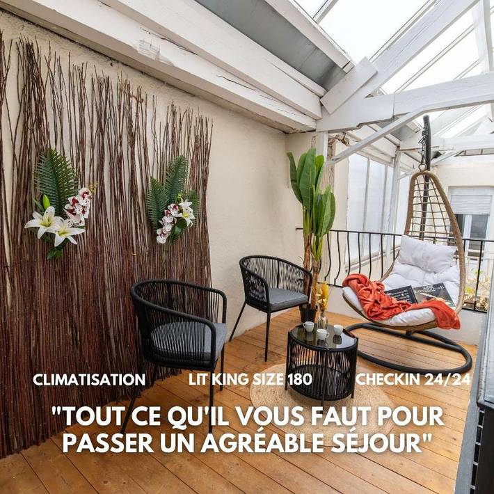 Appartement de vacances pour 4 personnes, avec balcon et vue à Digne-les-Bains