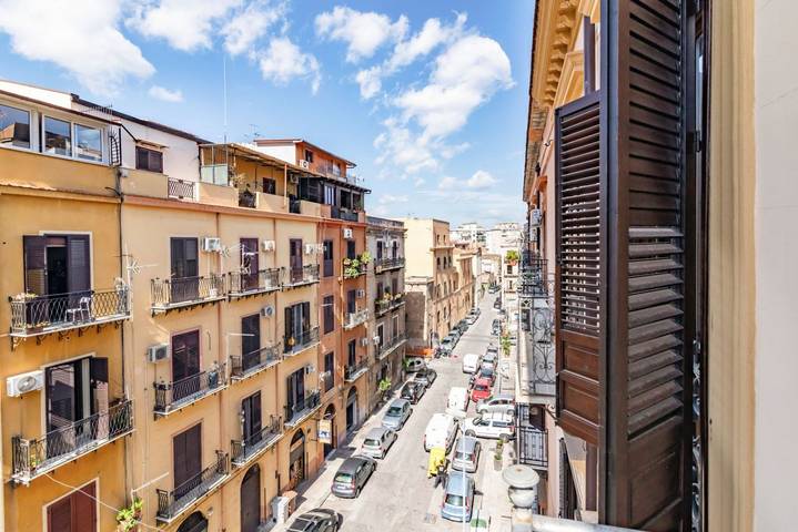 Vakantieappartement voor 2 personen, met balkon in Palermo