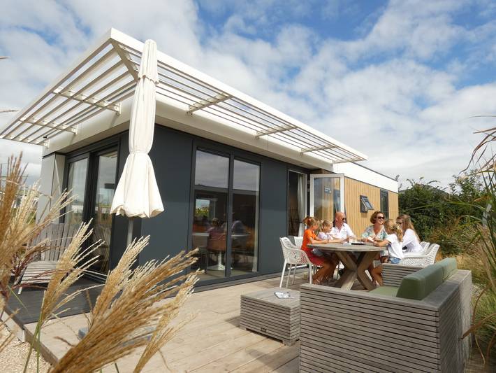 Lodge voor 6 personen in Zeeuws-Vlaanderen