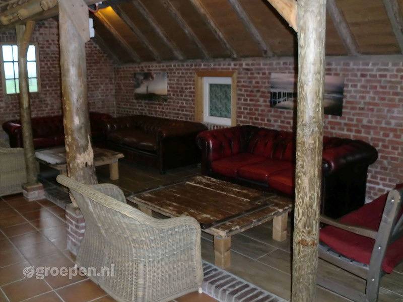 Bauernhäus Noordpolderzijl in Niederländische Nordsee