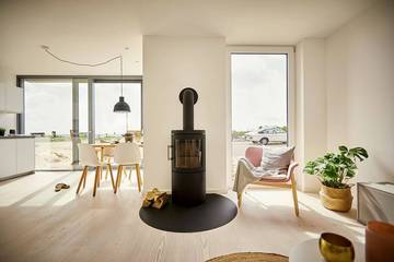 Ferienhaus für 4 Personen, mit Sauna und Balkon sowie Garten in Fehmarnsund