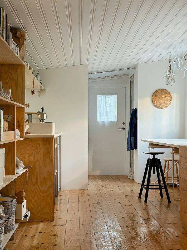 Konstnärsstudio med havsutsikt på Tjörn in Norra Västkusten